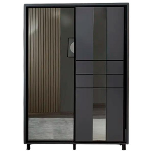 Dulap Ambianta Rio 180 x 58 x 224 / DSP / Grafit photo 1 Dulap Ambianta Rio 180 x 58 x 224 / DSP / Grafit photo 1