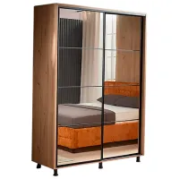 Шкаф Ambianta Torino 180 x 58см x 224 / ДСП / Дуб артисан