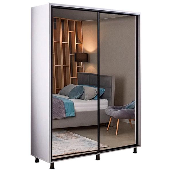 Шкаф Ambianta Havana 180 x 58см x 224 / ДСП / Белый photo 1 Шкаф Ambianta Havana 180 x 58см x 224 / ДСП / Белый photo 1