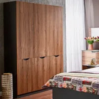 Dulap Ambianta Happy 150 x 52 x 210 / PAL / Grafit