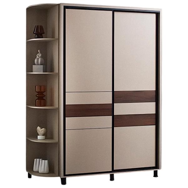 Шкаф Ambianta Cristal 160 x 58см x 224 / ДСП / Fungo photo 1 Шкаф Ambianta Cristal 160 x 58см x 224 / ДСП / Fungo photo 1