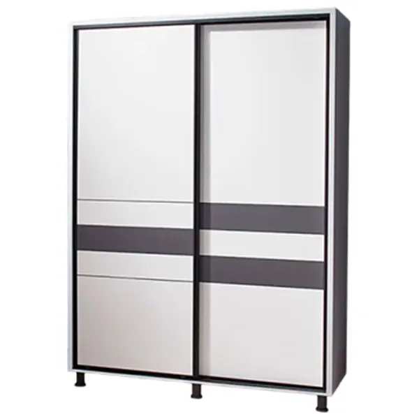 Шкаф Ambianta Cristal 180 x 58см x 224 / ДСП / Белый photo 1 Шкаф Ambianta Cristal 180 x 58см x 224 / ДСП / Белый photo 1