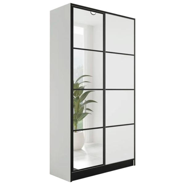 Dulap Prime Furniture Eden 2 SZ2DE 104.8 x 39 x 205 / PAL / Alb photo 1