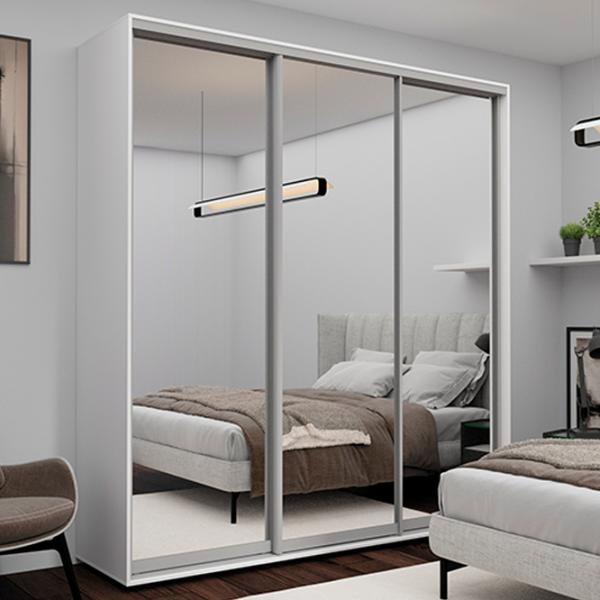 Dulap Nex Home NX-00001730 220 x 60 x 220 / PAL / Alb photo 1 Dulap Nex Home NX-00001730 220 x 60 x 220 / PAL / Alb photo 1