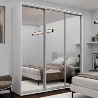 Dulap Nex Home NX-00001730 220 x 60 x 220 / PAL / Alb