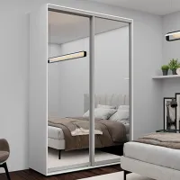 Шкаф Nex Home NX-00001732 160 x 60см x 240 / ЛДСП / Белый