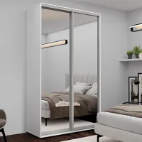 Dulap Nex Home NX-00001733 140 x 60 x 240 / PAL / Alb