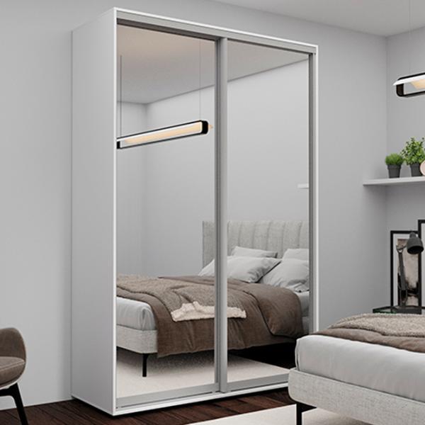 Dulap Nex Home NX-00001734 160 x 60 x 240 / PAL / Alb photo 1