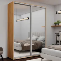 Dulap Nex Home NX-00001747 220 x 60 x 180 / PAL / Stejar Sonoma