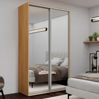 Dulap Nex Home NX-00001752 140 x 60 x 220 / PAL / Stejar Sonoma