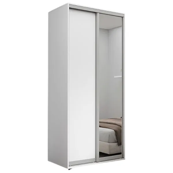 Dulap Nex Home NX-1737 100 x 60 x 220 / PAL / Alb photo 1