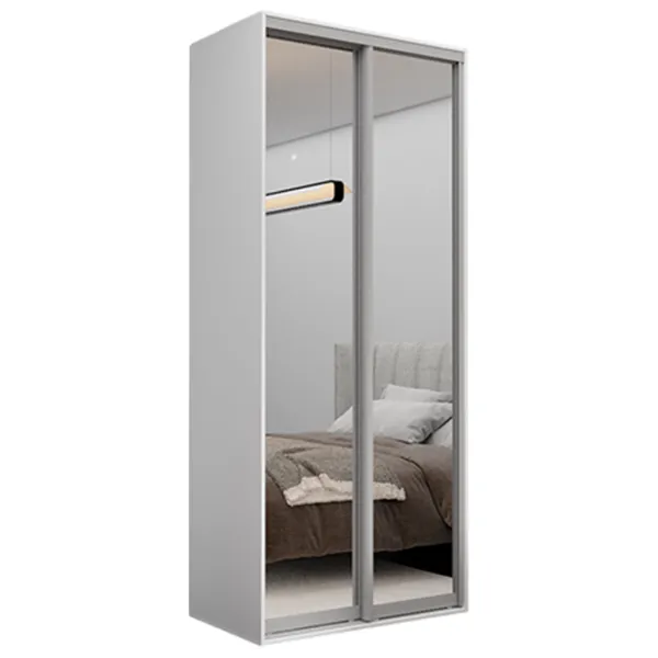 Шкаф Nex Home NX-00001748 100 x 60см x 220 / ЛДСП / Белый photo 1
