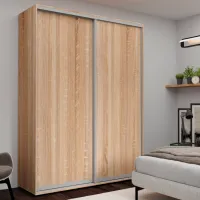 Шкаф Nex Home NX-00001750 180 x 60см x 240 / ЛДСП / Дуб Сонома