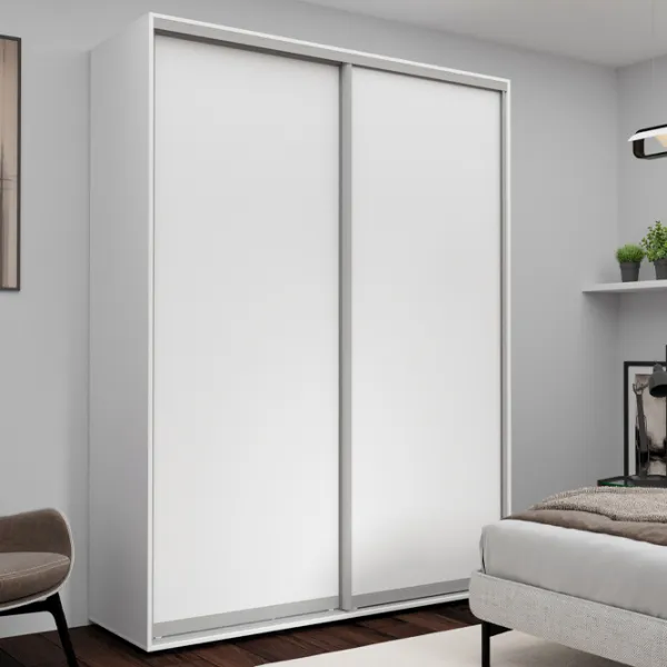 Dulap Nex Home NX-00001751 180 x 60 x 240 / PAL / Alb photo 1 Dulap Nex Home NX-00001751 180 x 60 x 240 / PAL / Alb photo 1