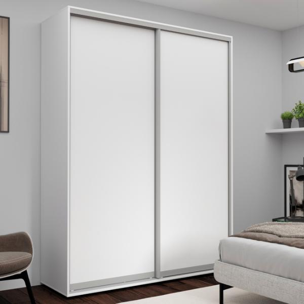 Dulap Nex Home NX-00001751 180 x 60 x 240 / PAL / Alb photo 1 Dulap Nex Home NX-00001751 180 x 60 x 240 / PAL / Alb photo 1