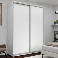 Шкаф Nex Home NX-00001751 180 x 60см x 240 / ЛДСП / Белый