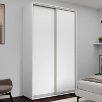 Шкаф Nex Home NX-00001753 140 x 60см x 240 / ЛДСП / Белый