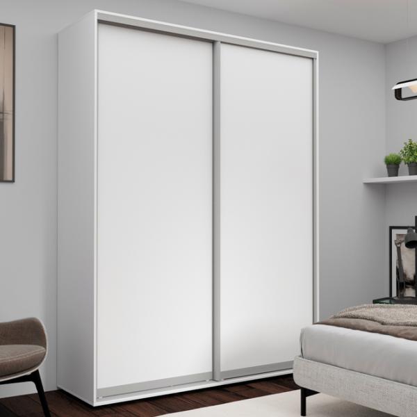 Dulap Nex Home NX-00001758 180 x 60 x 220 / PAL / Alb photo 1 Dulap Nex Home NX-00001758 180 x 60 x 220 / PAL / Alb photo 1