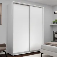 Шкаф Nex Home NX-00001758 180 x 60см x 220 / ЛДСП / Белый