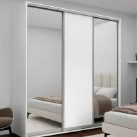 Шкаф Nex Home NX-1770 240 x 60см x 220 / ДСП / Белый