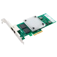 Сетевой адаптер Intel I350-T2
 / Зеленый