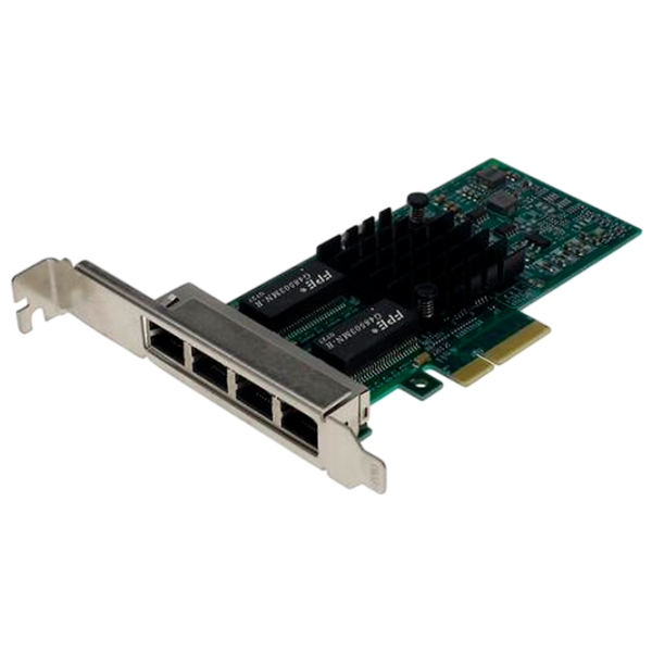 Сетевой адаптер Intel I350AM4
 / Зеленый photo 1