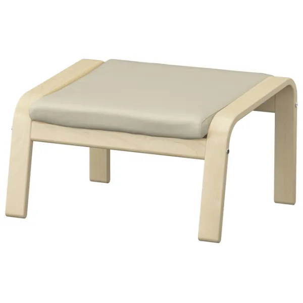 Fotoliu moale Ikea Poang Birch veneer / Piele  photo 1 Fotoliu moale Ikea Poang Birch veneer / Piele  photo 1