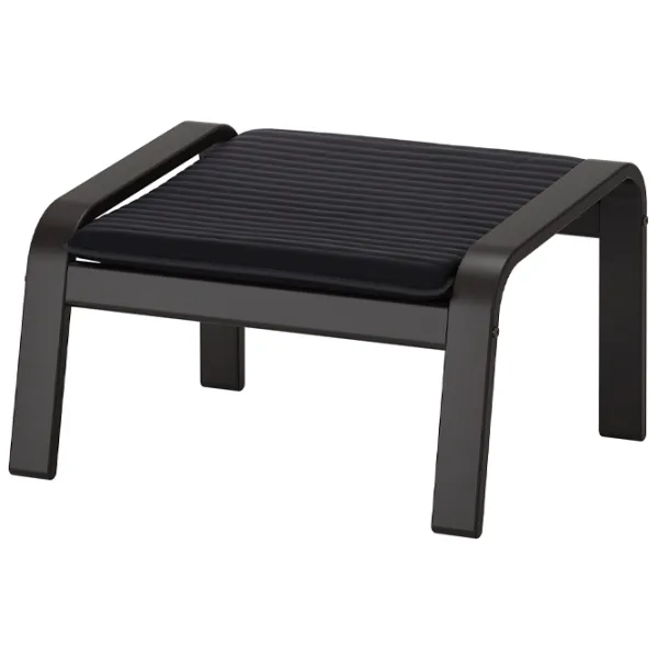 Fotoliu moale Ikea Poang Black / Stofă  photo 1 Fotoliu moale Ikea Poang Black / Stofă  photo 1