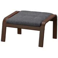 Пуф Ikea Poang Коричневый / Ткань 
