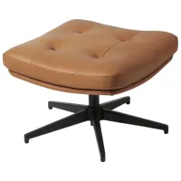 Пуф Ikea Havberg Коричневый / Кожа 