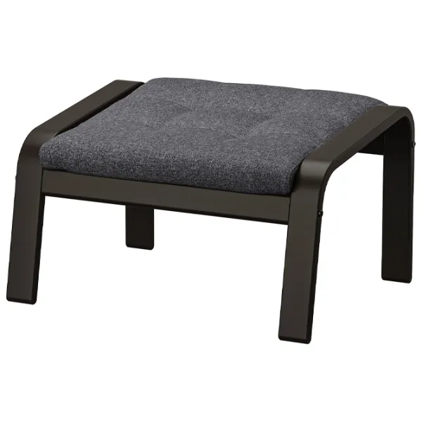 Fotoliu moale Ikea Poang Dark Gray / Stofă  photo 1 Fotoliu moale Ikea Poang Dark Gray / Stofă  photo 1