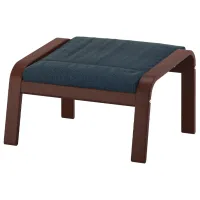 Fotoliu moale Ikea Poang Dark Blue / Stofă 