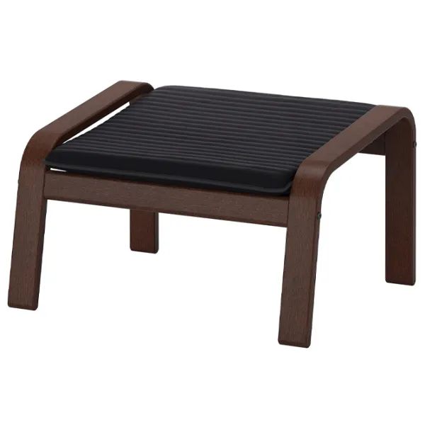 Fotoliu moale Ikea Poang Dark Gray / Stofă  photo 1