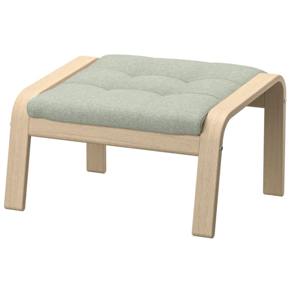 Fotoliu moale Ikea Poang  Light Green / Stofă  photo 1