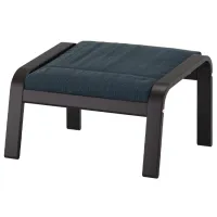 Fotoliu moale Ikea Poang Dark Blue / Stofă 