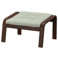 Пуф Ikea Poang Коричневый / Ткань 