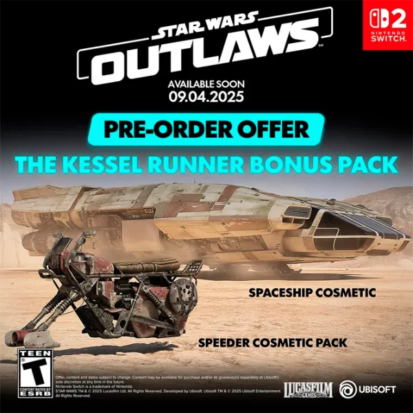 Star Wars Outlaws Gold Edition Game for Nintendo Switch 2 photo 8