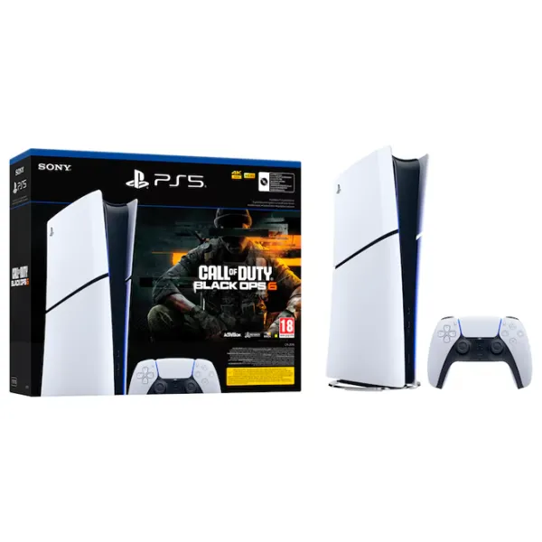 Sony PlayStation 5 Slim Digital Edition Call of Duty Black Ops 6 Bundle 1 ТБ / Белый photo 2