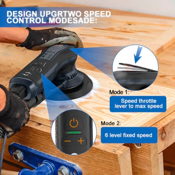 Mașină de lustruit MaxXT MOP72015 De polisat / 400 W / Blue photo 3