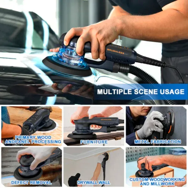 Mașină de lustruit MaxXT MOP72015 De polisat / 400 W / Blue photo 5