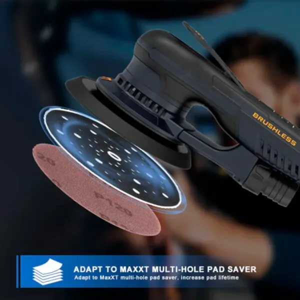 Mașină de lustruit MaxXT MOP72015 De polisat / 400 W / Blue photo 6
