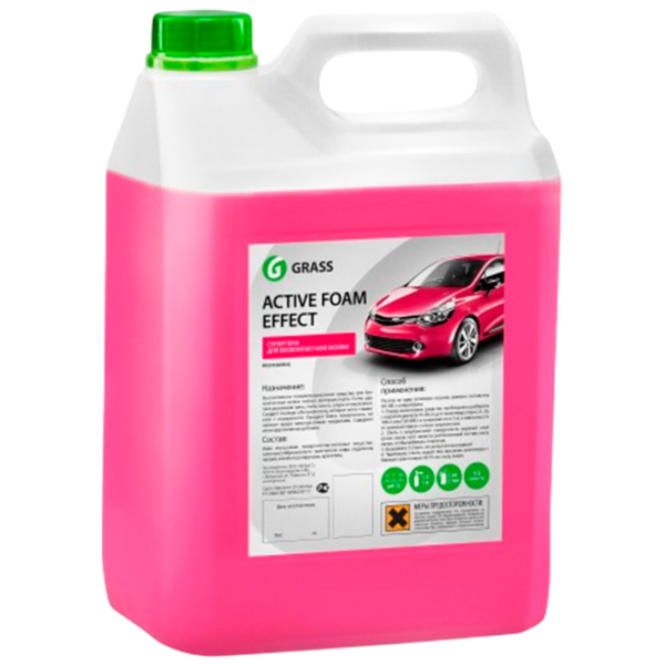 Средство для ухода Grass Active Foam Effect Пластик / кузов photo 1