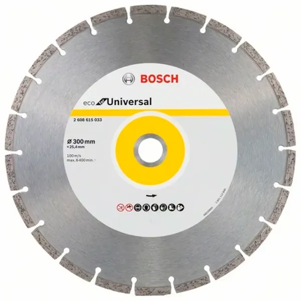 Disc diamantat segmentat Bosch B2608615033  photo 1