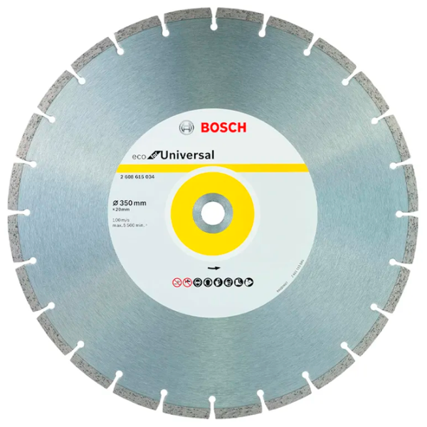 Disc diamantat segmentat Bosch B2608615034  photo 1