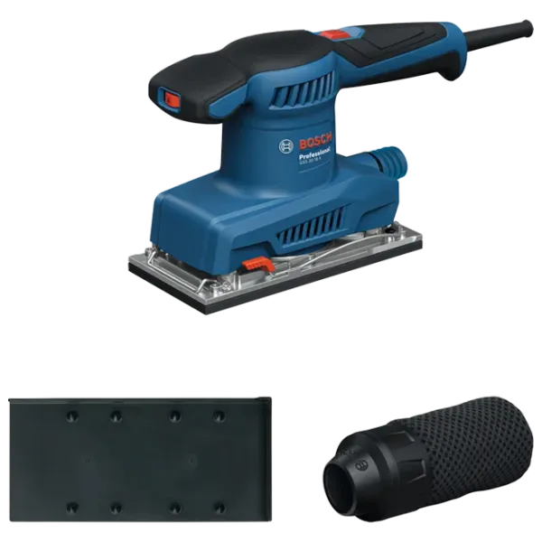 Șlefuitor Bosch GSS 20-18 A Cu bandă / 200 W / Blue photo 2 Șlefuitor Bosch GSS 20-18 A Cu bandă / 200 W / Blue photo 2