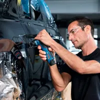 Șlefuitor Bosch GSS 12V-32 Cu vibrații / / Blue photo 4