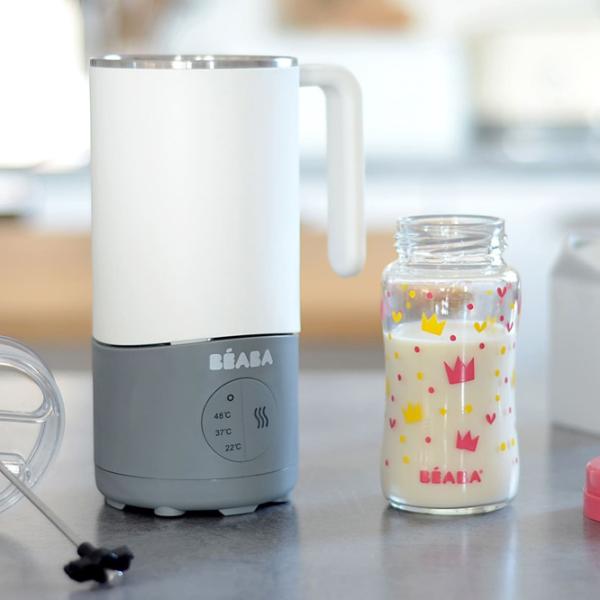 Încălzitor pentru biberoane Beaba MilkPrep  Electronic/ White photo 4