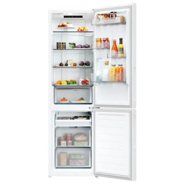 Frigider Candy CNCQ2T518EW cu congelator jos 279 l / 182.5 cm / White photo 5