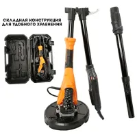 Шлифовальная машина MaxXT R7237A-CT Эксцентриковая / 600 Вт / Оранжевый photo 6