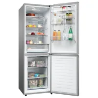 Frigider Haier EHD3PWDNPK186 cu congelator jos 352 / 185 cm / Graphite photo 5
